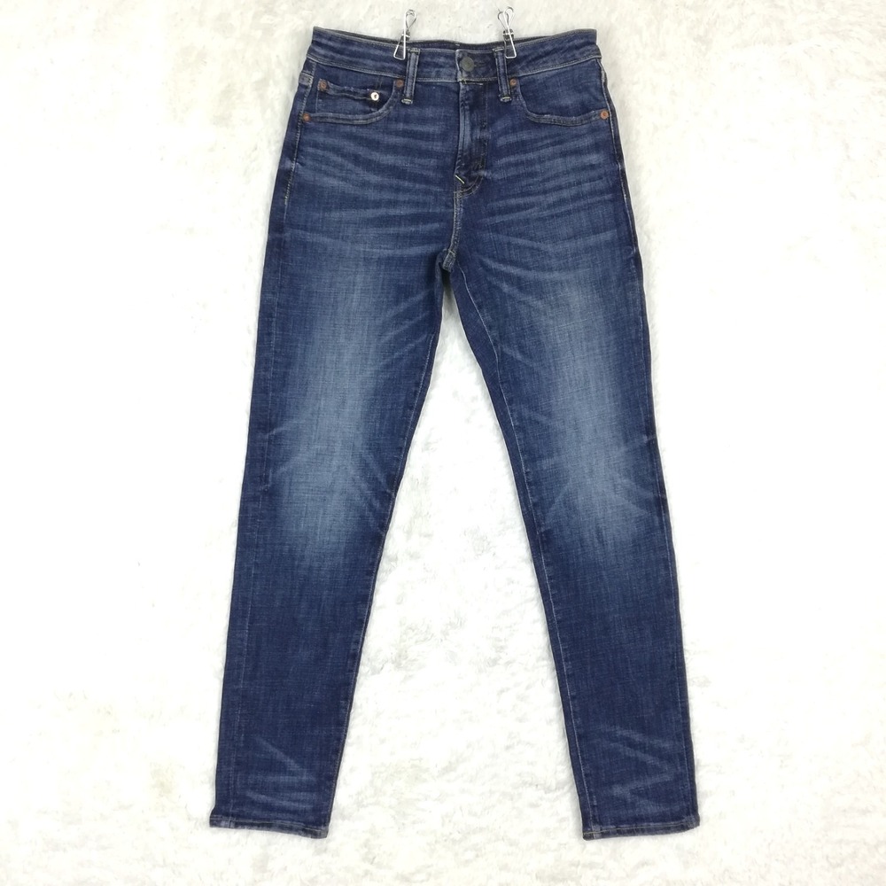 American Eagle Mens Jeans Athletic Next Level Airflex Blue Denim Whiskered 29x32